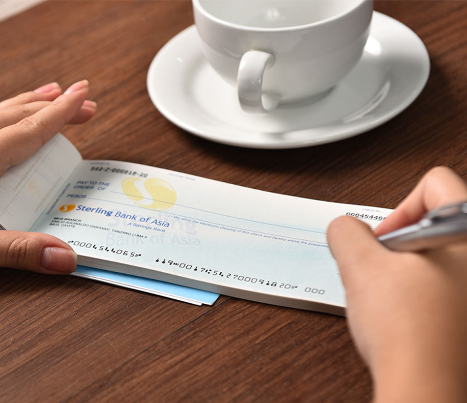 Sterling Bank Check Writer System